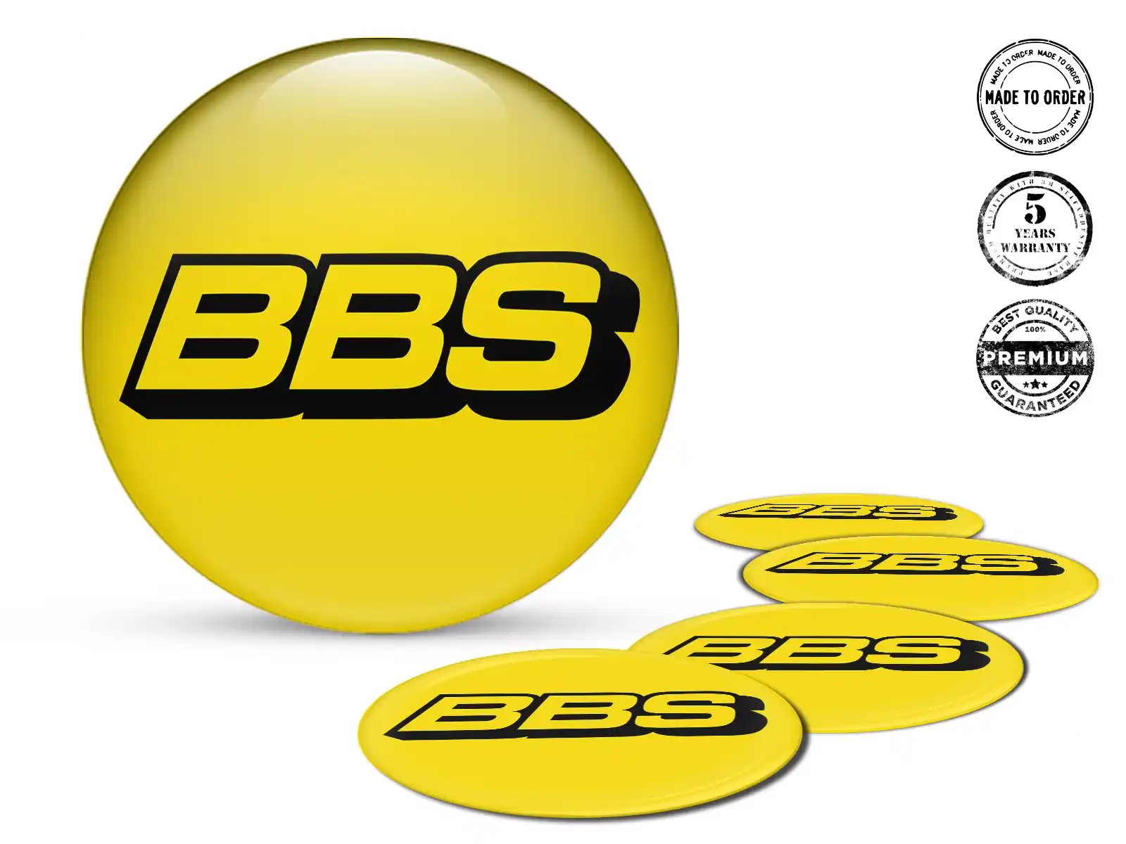 BBS Emblema Bombado Edición Prisma Cuántico Premium